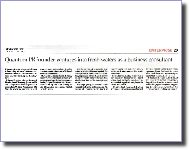 Press Cutting 02 of Edward Carter Consultancy